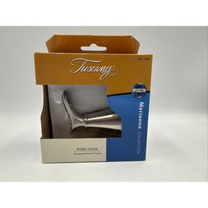 Tuscany Robe Hook Brushed Nickel Finish
